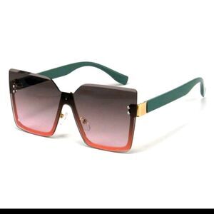 Fashionable Rimless Metal Frame Glasses